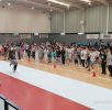 Alunos e professores a dançar no Dia Europeu do Desporto Escolar